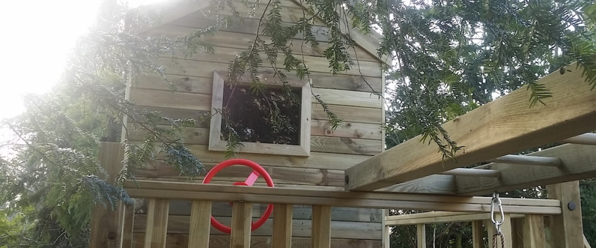 Play House Hidden in Trees