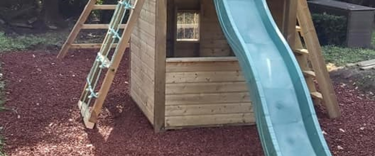 Slide & Cargo Net Side View