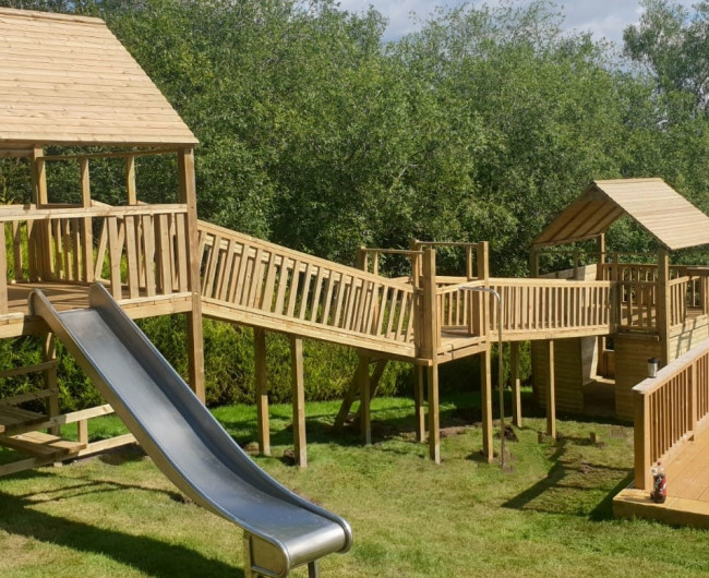 Wooden Climbing Frame | Climbing Frames - Tree Houses All Ages