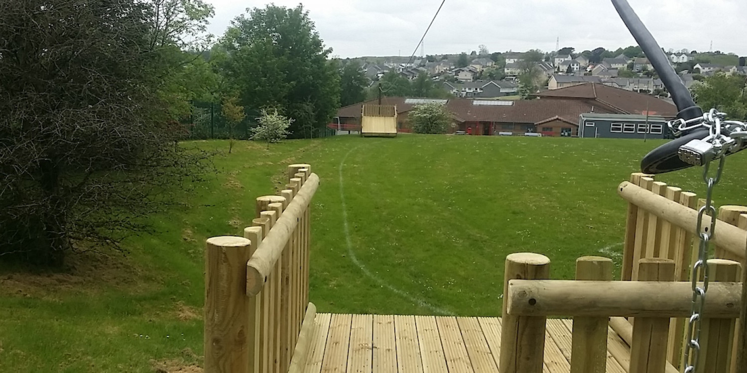 school zip wire