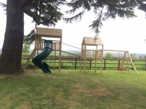 2 tower climbing frame