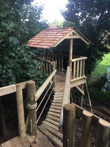 cedar shingle tree house