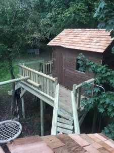 cedar shingle tree house