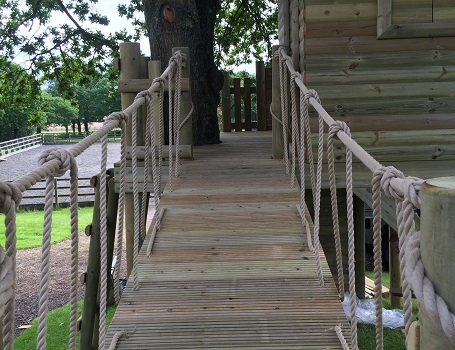 wooden tree house