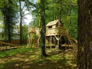 Tree House Through the Trees