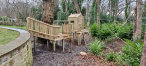Tree House Platform and Zip Wire Build in Gateshead
